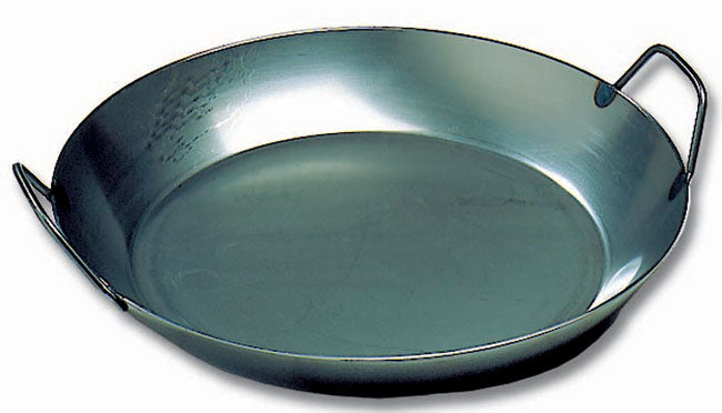  Matfer Bourgeat, Gray 0 Black Steel Round Frying Pan, 10  1/4-Inch: Home & Kitchen