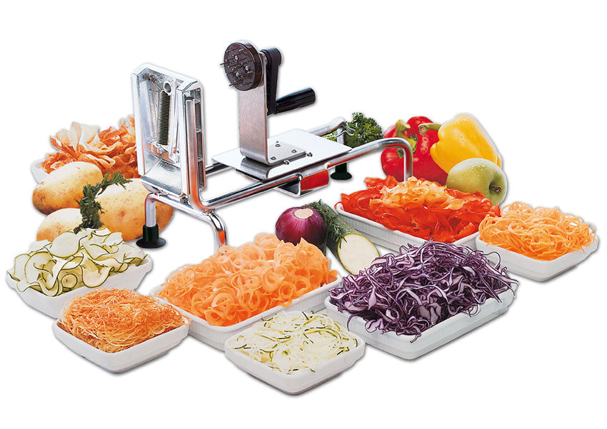215124 Le Rouet in. Rouetin. Spiral Vegetable Slicer