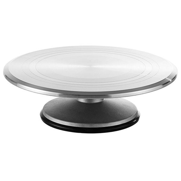 Amazon.com | Evwoge Cake Stand, Rotating Cake Decorating Stand Revolving  Pottery Stand Turntable with Ball Bearings Diameter Heavy Duty 12 INCH: Cake  Stands